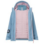 Veste d'hiver fille Regatta Girls Trekktain 3-in-1 II DusBluPwLil
