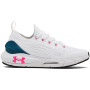 Chaussures de running femme Under Armour W HOVR Phantom 2 INKNT blanc White / Deep Sea / Electro Pink