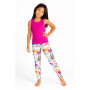 Leggings enfant Wouki Kyugi Festive Fuchsia