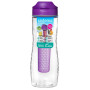 Bouteille Sistema Tritan Infuser Bottle 800ml violet Purple