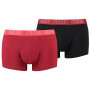 Caleçon homme Puma Basic Trunk 2P rouge red