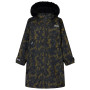 Manteau imperméable pour enfant Regatta Junior Waterproof Changing Robe Pro Bark Green kaki BrkGrnDistsd