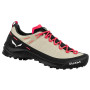 Chaussures femme Salewa Wildfire Canvas W vert / beige Oatmeal/Black