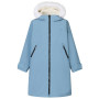 Manteau imperméable pour enfant Regatta Junior Waterproof Changing Robe Pro Grey Mirage gris clair Grey Mirage