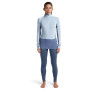 T-shirt fonctionnel femme Icebreaker Wom Mer 260 ZoneKnit LS Half Zip
