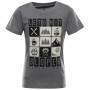 T-shirt enfant Alpine Pro Rejo 3 Grey gris ŠEDÁ