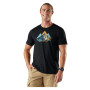 T-shirt fonctionnel homme Smartwool Triangle Mountain Active Short Sleeve Graphic Tee