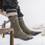 Chaussettes de ski Smartwool Snowboard Targeted Cushion Mountain Sunrise OTC