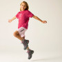 T-shirt enfant Regatta Aria Deep Pink