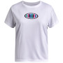 T-shirt fonctionnel enfant Under Armour Tech Armour Graphic SS White