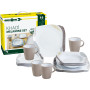 Set de vaisselle Brunner Khadi Melamine Set