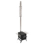 Forneau Robens Hunter Tent Stove vert Black