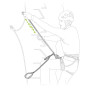 Longe via ferrata Petzl Scorpio Vertigo SW