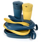 Set de vaisselle Light My Fire Pack'n EatKit bleu / jaune Mustyyellow/Hazyblue