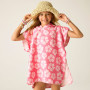 Poncho enfant Regatta Kids Towel Robe PinkHazPetal