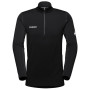 T-shirt fonctionnel homme Mammut Aenergy ML Half Zip Pull Men noir black 0001