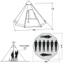 Tente Easy Camp Moonlight Tipi
