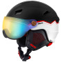 Casque de ski Relax Stealth 2022 noir / blanc Black