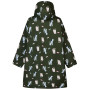 Manteau imperméable pour enfant Regatta Junior Changing Robe Dark Khaki Cat Dog