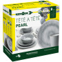 Set de vaisselle Brunner Set tête-à-tête Pearl 8 pcs