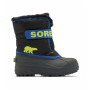 Bottes d'hiver enfant Sorel Snow Commander™ Black noir / bleu