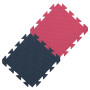 Tapis mousse Yate pěnový koberec 29 x 29 x 1,2 cm bleu / rose