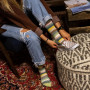 Chaussettes femme Darn Tough Mystic Stripe Crew