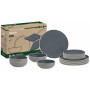 Set de vaisselle Brunner Midday Trilogy Dark