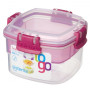 Boîte aliments Sistema Snacks TO GO 400ml rose