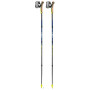 Bâtons randonnée Leki Traveller FX.One Carbon girs silvergray-midnightblue dark metallic-neonyellow