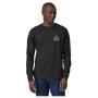 T-shirt homme Patagonia M's L/S Chouinard Crest Responsibili-Tee
