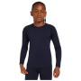 T-shirt fonctionnel enfant Icebreaker K 200 Oasis LS Crewe Midnight Navy