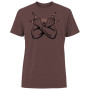 T-shirt homme Nograd Not Novice Special brun Maroon