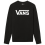 Sweat-shirt femme Vans Wm Classic V Crew vert Black