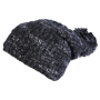 Bonnet de ski femme Sherpa Calypso gris foncé mel dark grey