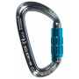 Mousqueton Camp Orbit 2Lock - Gun Metal / Blue
