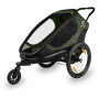 Remorques vélo Hamax Outback one vert / noir