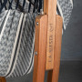 Fauteuil suspendu avec support La Siesta Udine Organic Zebra