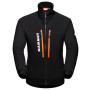 Veste homme Mammut Aenergy IN Hybrid Jacket Men vert black/vibrant orange