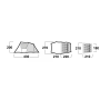 Tente de camping Husky Minar 4