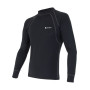 T-shirt homme Sensor Double Face dl. rukáv vert Black