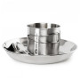 Ensemble vaisselle GSI Outdoors Glacier Stainless 1 Person Set