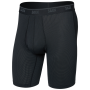 Caleçon homme Saxx Quest Quick-Dry Mesh Long Boxer Brf Fly noir black