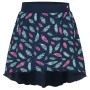 Jupe fille Loap Batlee bleue BlackIris/Pink