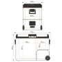 Réfrigérateur à compresseur Yolco TCX60