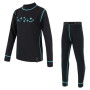 Ensemble enfant Sensor Double Face triko+spodky vločk vert Black