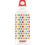 Bouteille Sigg Design 0,6 l banc / rouge