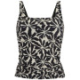 Maillot de bain femme Regatta Loria Tankini Top noir/ beige AbstrctFlorl