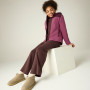 Sweatshirt enfant Regatta Myla Hybrid Jacket Fig/Violet