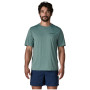 T-shirt homme Patagonia Men's Capilene Cool Daily Shirt - Boardshort Logo